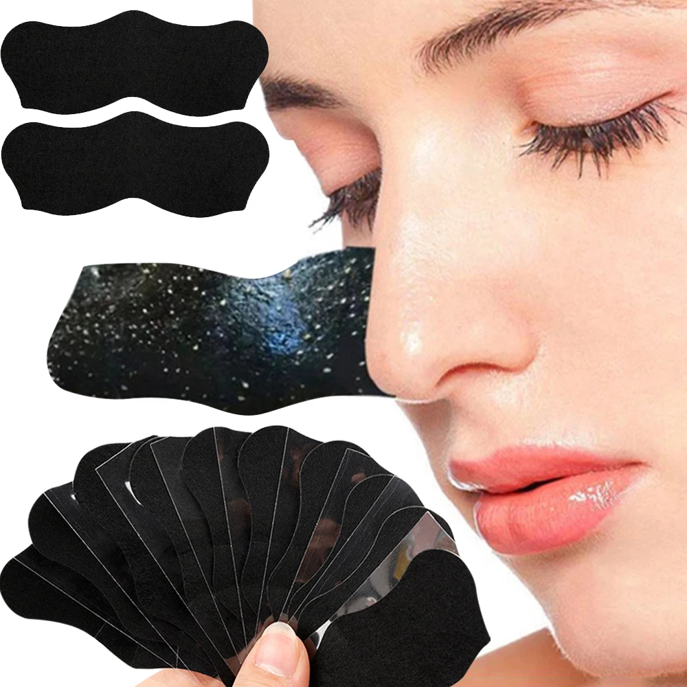 ブラックヘッドリムーバーパッチ,10/30/50ピース,ユニセックスディープクレンジング,毛穴の縮小,鼻,黒の頭,顔,スキンケア