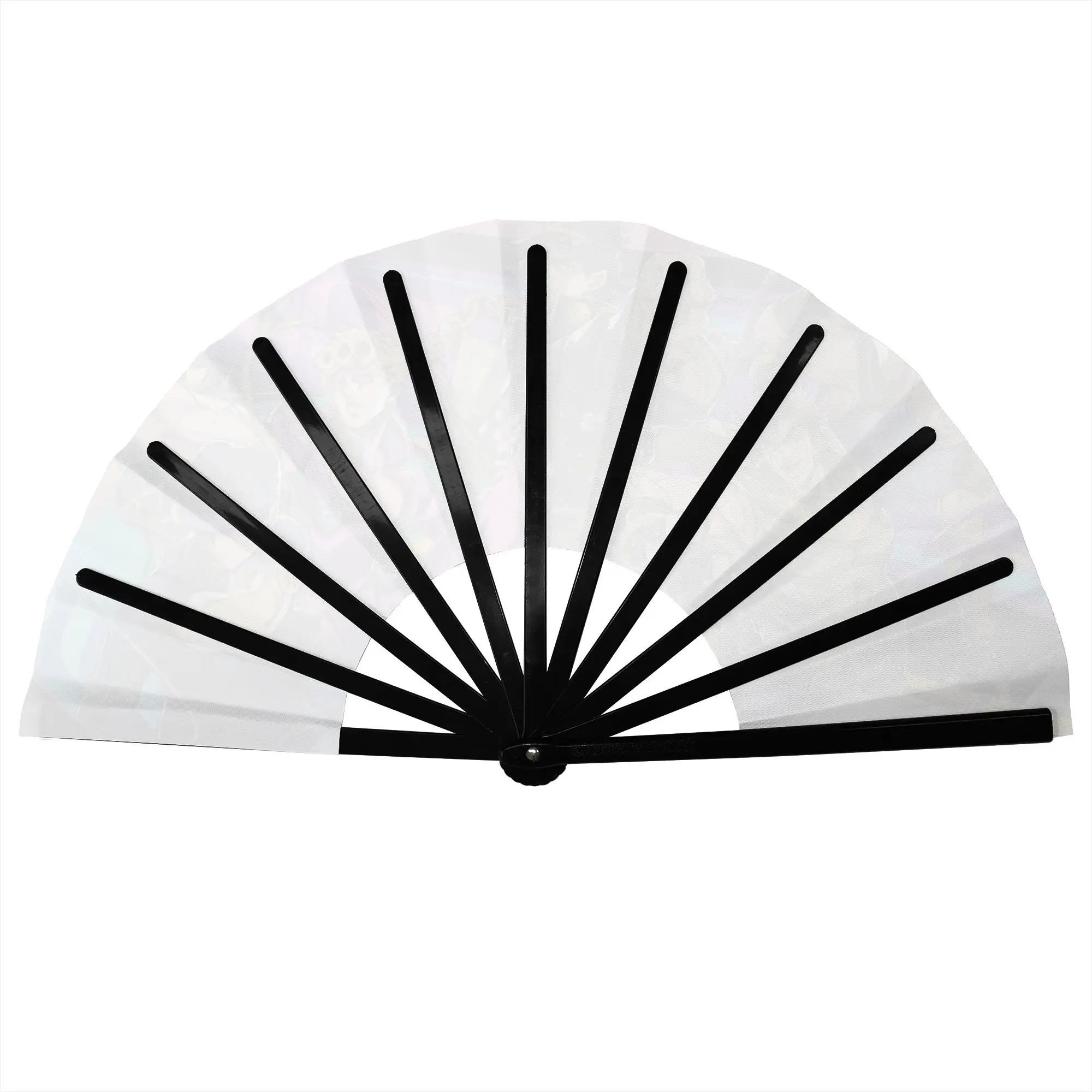 Adventure Anime Hero Folding Hand Fan JoJos Bizarre Polyester Fabric Fan Funny Summer Accessory Decorative Fans