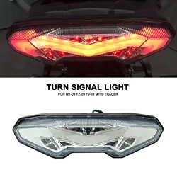 MT-09 intermitentes LED para motocicleta luz trasera integrada luz trasera de freno para Yamaha MT-09 FJ-09 MT09 Tracer FZ-09 2014-2016