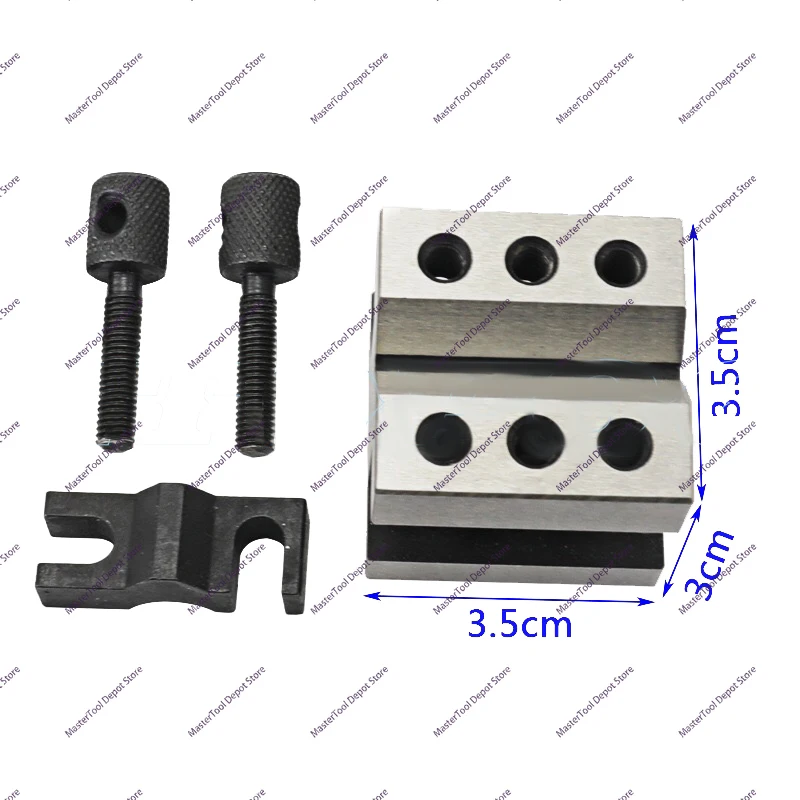 V-Shaped Block Cast Iron V-Shaped Frame Precision  Clamp Marking Equal Height  Table Set 35x35 60x60