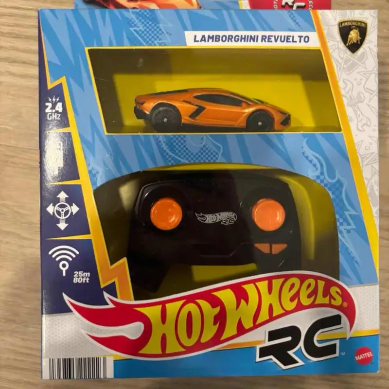 Hot Wheels 2.4G Wireless RC Car Rechargeable Electric Remote Control Car Tesla Dodge GT-R Porsche Corvette Nissan Muscle Car view 3