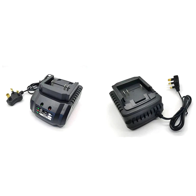 Зарядное устройство для Makita, литиевая 21 В батарея, подходит для беспроводной дрели, угловая шлифовальная машина, Электрическая воздуходувка, электроинструменты, вилка стандарта Великобритании