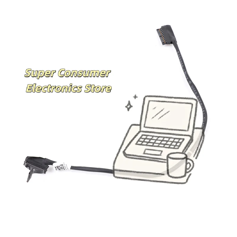 Battery Flex Cable Replacement for  Latitude 5480 5490 5491 E5480 E5490 Laptop Connector