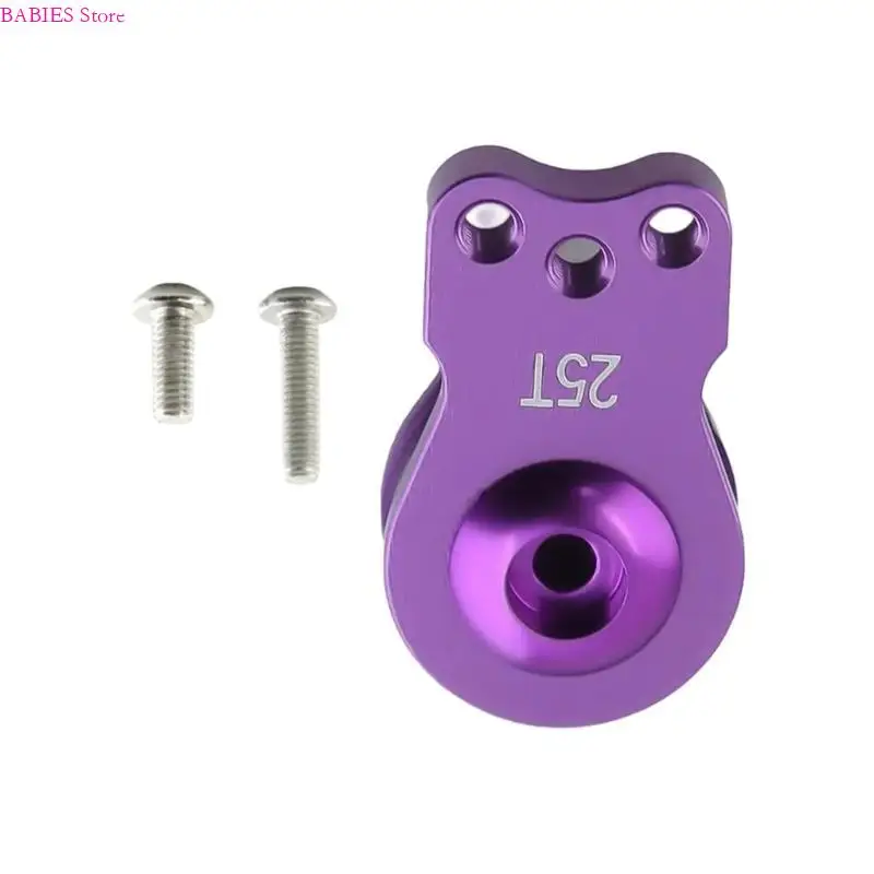 

C9GB Aluminum Alloy Remote Control Steering Servo Arm for Crawlers Climbing Car Three Hole 25T Servo Arm Servo Horns