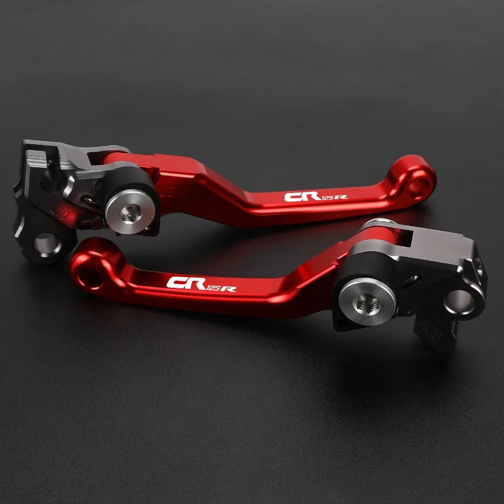 Pivot Brake Clutch Levers Dirt Pit Bike Handle For HONDA CR125R CR 125R CR125 R 1992 1993 1994 1995-2007 Motorcycle Accessories - view 3
