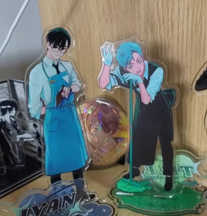 متوفر في المخزون إيفان حتى المرحلة الغريبة المحيطة اللوحة الرمال الاكريليك Cd سطح المكتب غرفة زخرفة أنيمي المشجعين الطرفية هدية عيد ميلاد اللعب