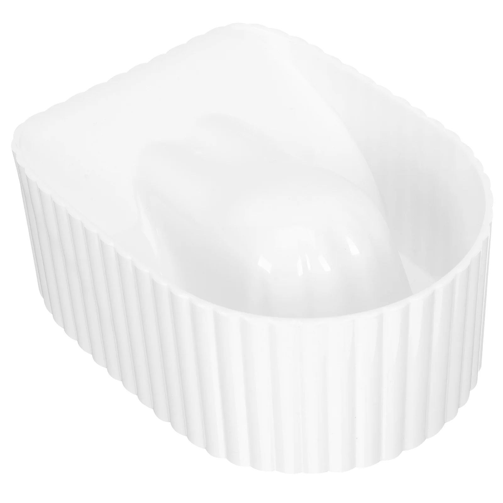 Acrylic Manicure Soaking Bowl For Nail Art Removal Polish Treatment Hand Spa At Home Salon Nail Soak Off Bowl