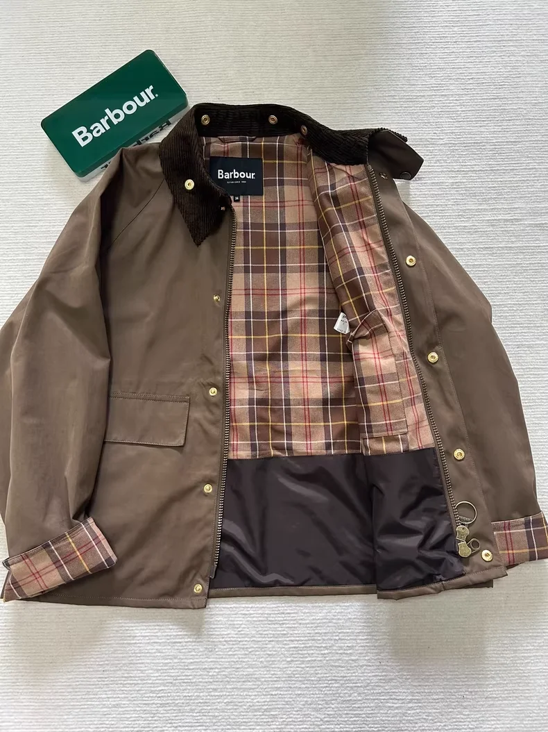 

freak store collaboration jacket in chestnut brown