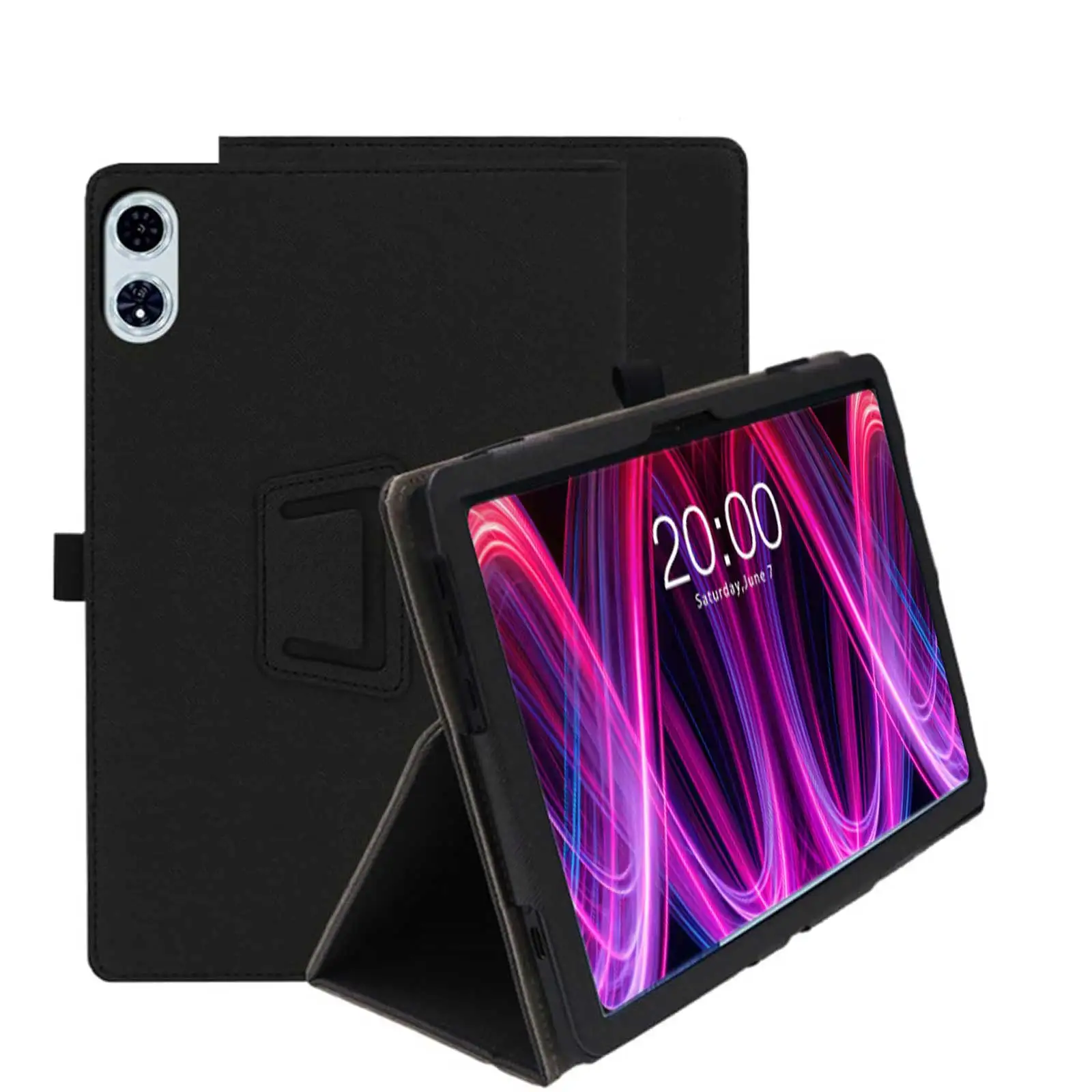 Case for Teclast T60 Plus 12inch, Tablet Case, Folding Stand Protective Cover with Pencil Holder and Wrist Strap