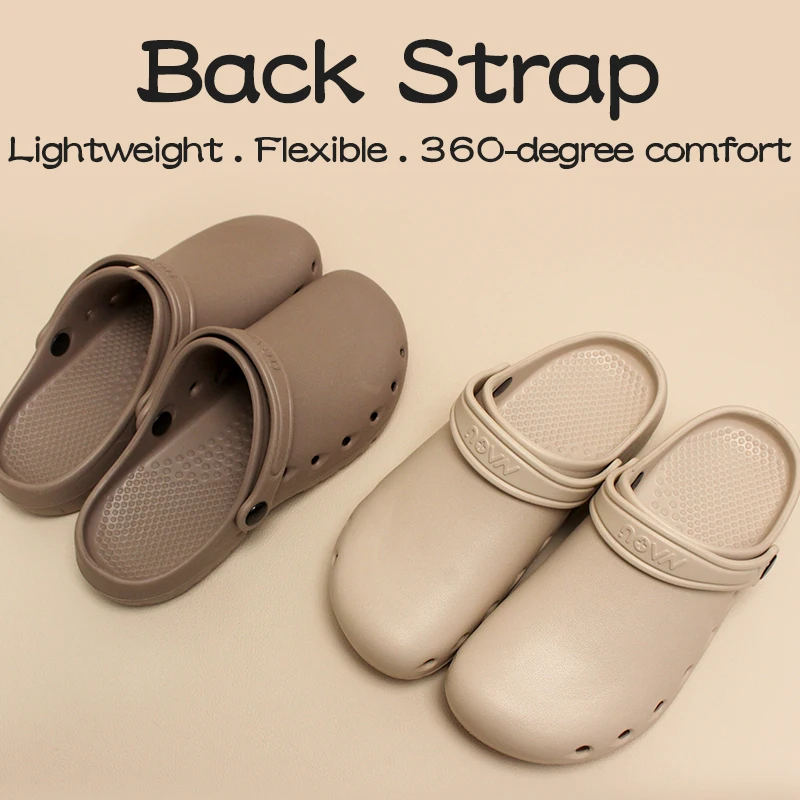 Add Contoured Footbed Medical Clogs Slip Resistant Hospital Doctor Footwear Dental Nursing Shoes Pet Clinic Work Slippers X09-01