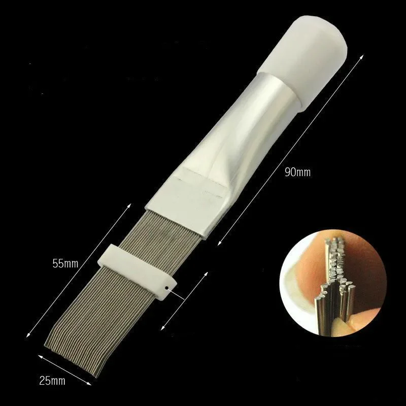 Universal Car A/C Radiator Condenser Fin Repair Comb Cooler Air Conditioner Straightener Cleaning Tools for Auto Cooling System