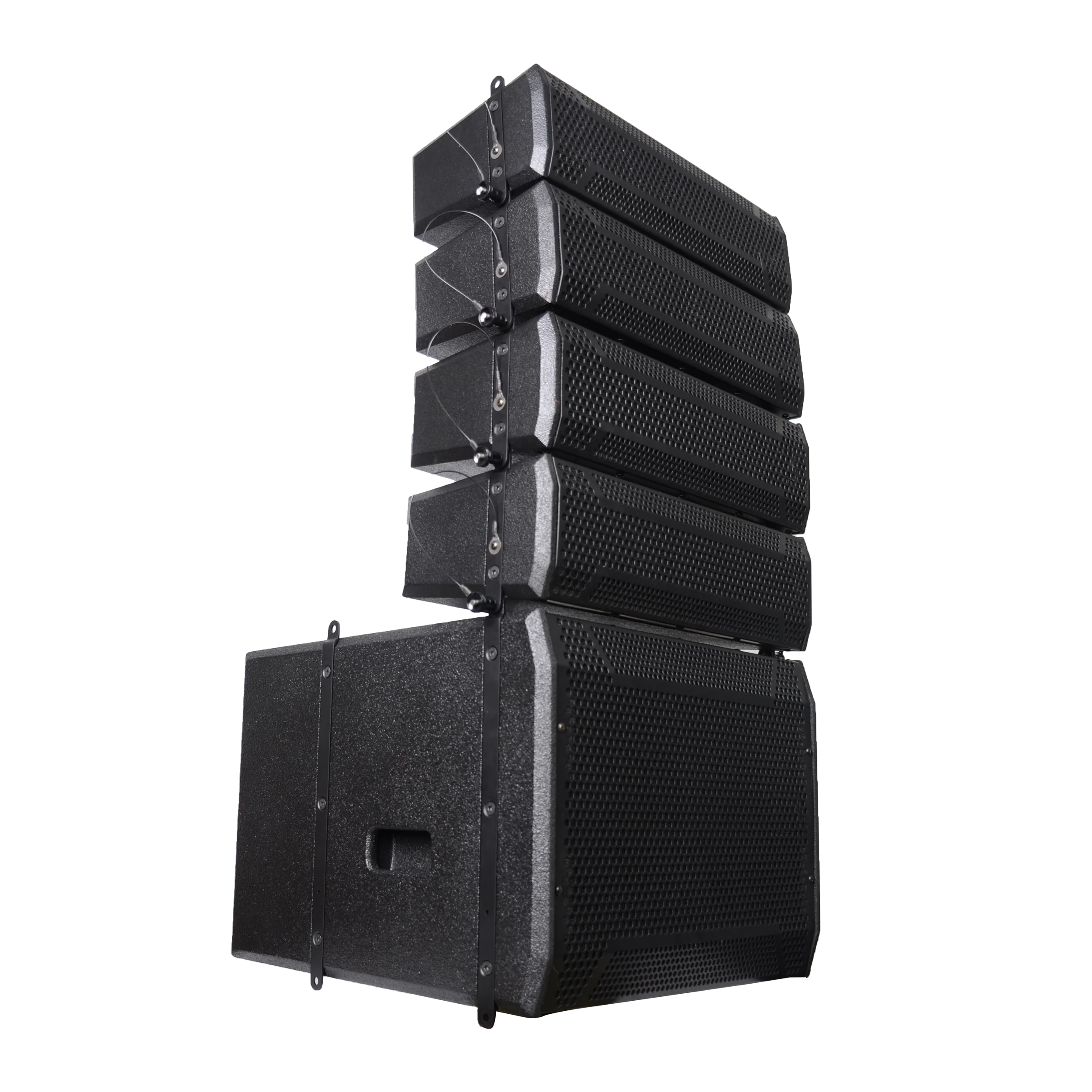 

DASN LA615D3 1300W Powered Speaker Active Concert Stage Line Array Speaker Sound System