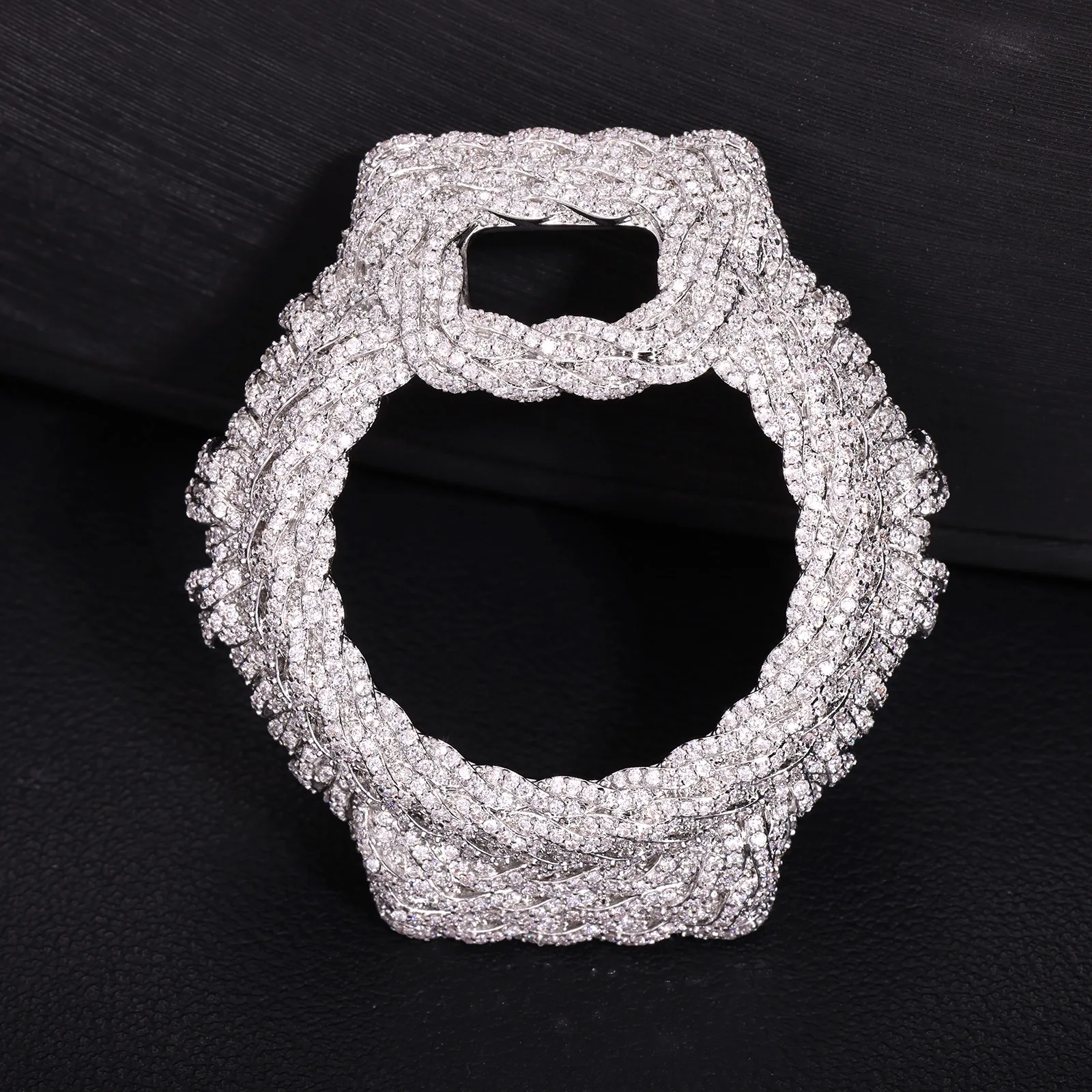 Jewelry Watches Men - Casing Jam Tangan Hip Hop Moissanite