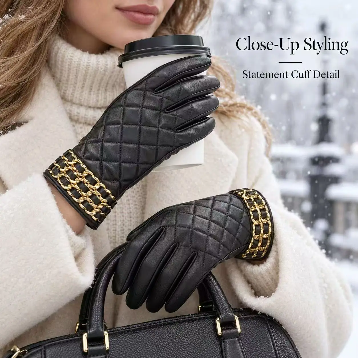 luvas-de-inverno-elegantes-forradas-em-pu-acolchoado-com-detalhes-em-corrente-tripla-e-compativeis-com-ecras-tateis-ideais-para-fazer-compras-no-fim-de-semana-e-para-passeios-casuais-na-cidade