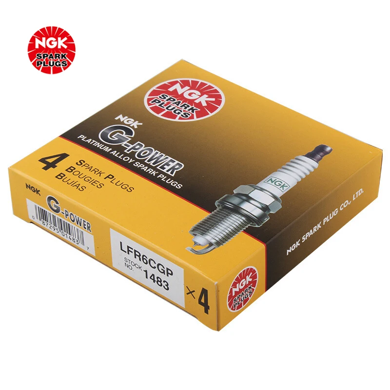 

NGK Platinum spark plug LFR6CGP 1483 is suitable for Geely Emgrand EC7, Fengxing, Mitsubishi, Crown OE 90919-01236