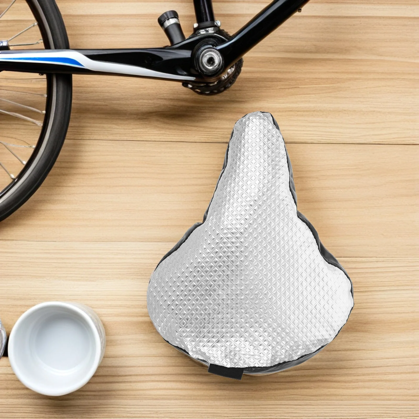 2Pcs Wasserdichte Fahrrad Sattel Abdeckung Regendicht Sitz Schutz Radfahren Kissen für Mountain Road Fahrrad Mountainbike Sitz Abdeckung