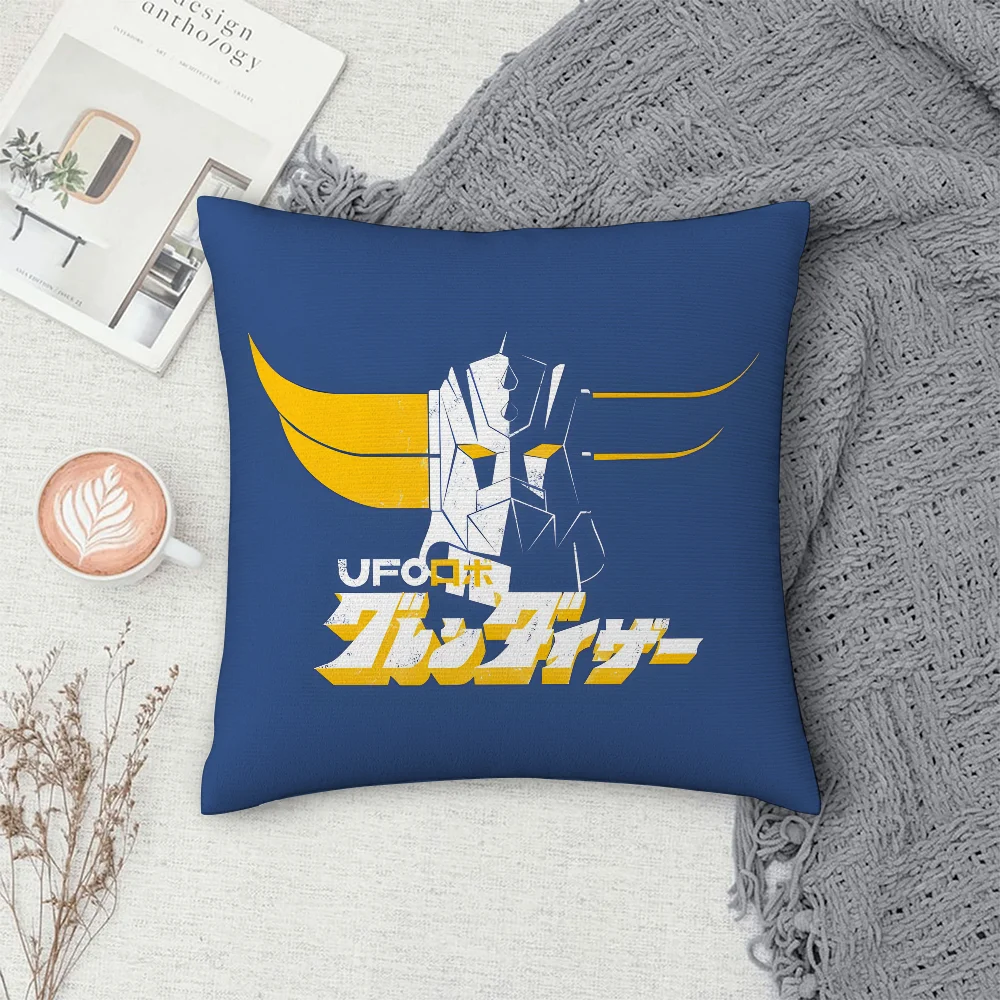 G-Goldorak G-Grendizer Pillow Case Sofa Decorative Home Double-sided Printing Short Plush Cushion Cover Throw Pillow Cover