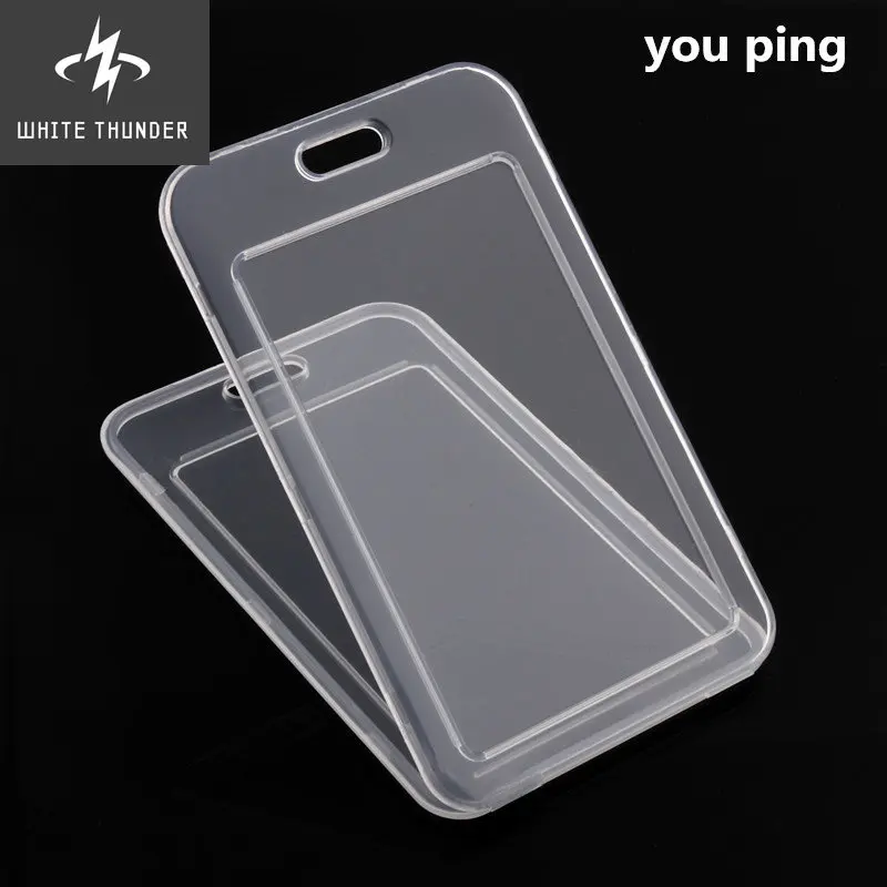 High Quality Transparent Colour Card  Women Men Student Bus Card Badge Holder  Credit Cards Bank ID Card  School Supplies