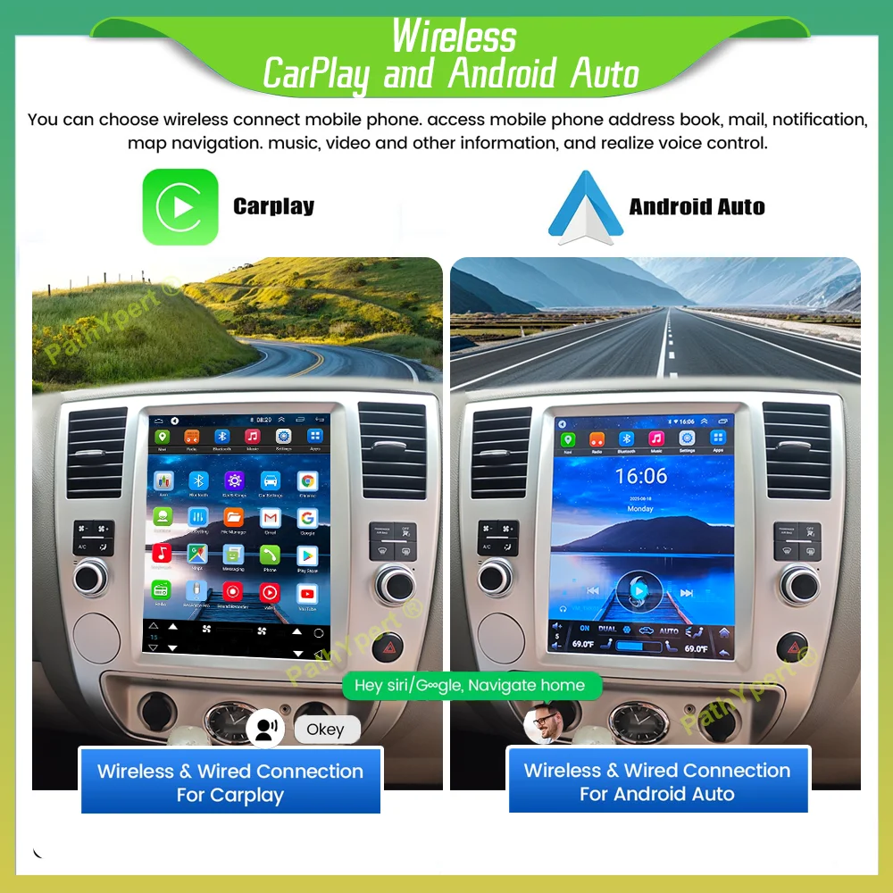 

12.1''Android 15 For Infiniti QX56 For Nissan Armada 2008 2009 2010 2011 Multimedia Player Car Radio Stereo Carplay BT Head Unit