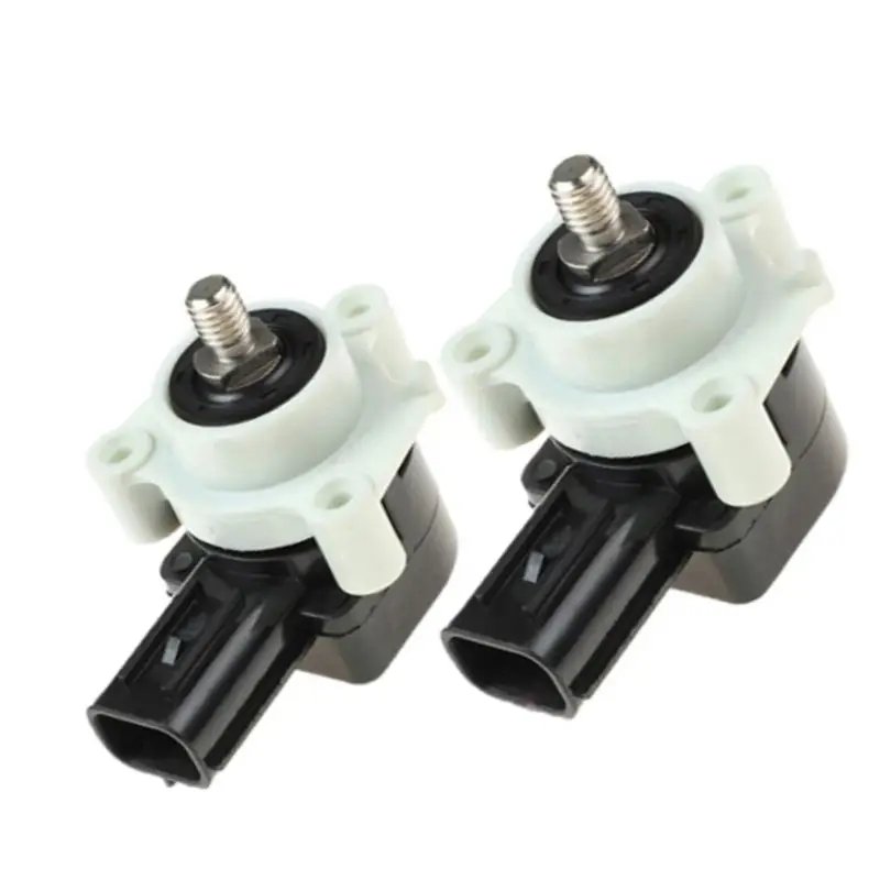 Sensor de altura del faro delantero y trasero, 2 uds., con Cable 8651A064 8651A065 para Mitsubishi Pajero Montero 4 IV 2006-2016