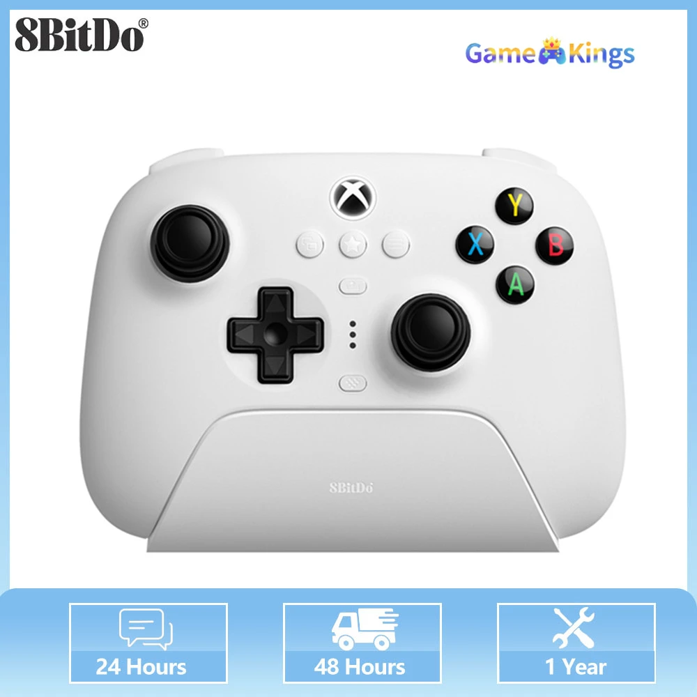 

8BitDo Ultimate 3-mode Gaming Controller Gamepad for Xbox with Hall Effect Joystick Charging Dock Compatible Windows and Android