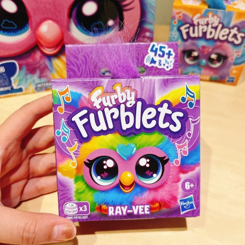 Yeni Furby Furblets Mini Bebek Sesli Müzik Sevimli Elektronik Koleksiyon Bebek Çocuk Noel Doğum Günü Hediyeleri