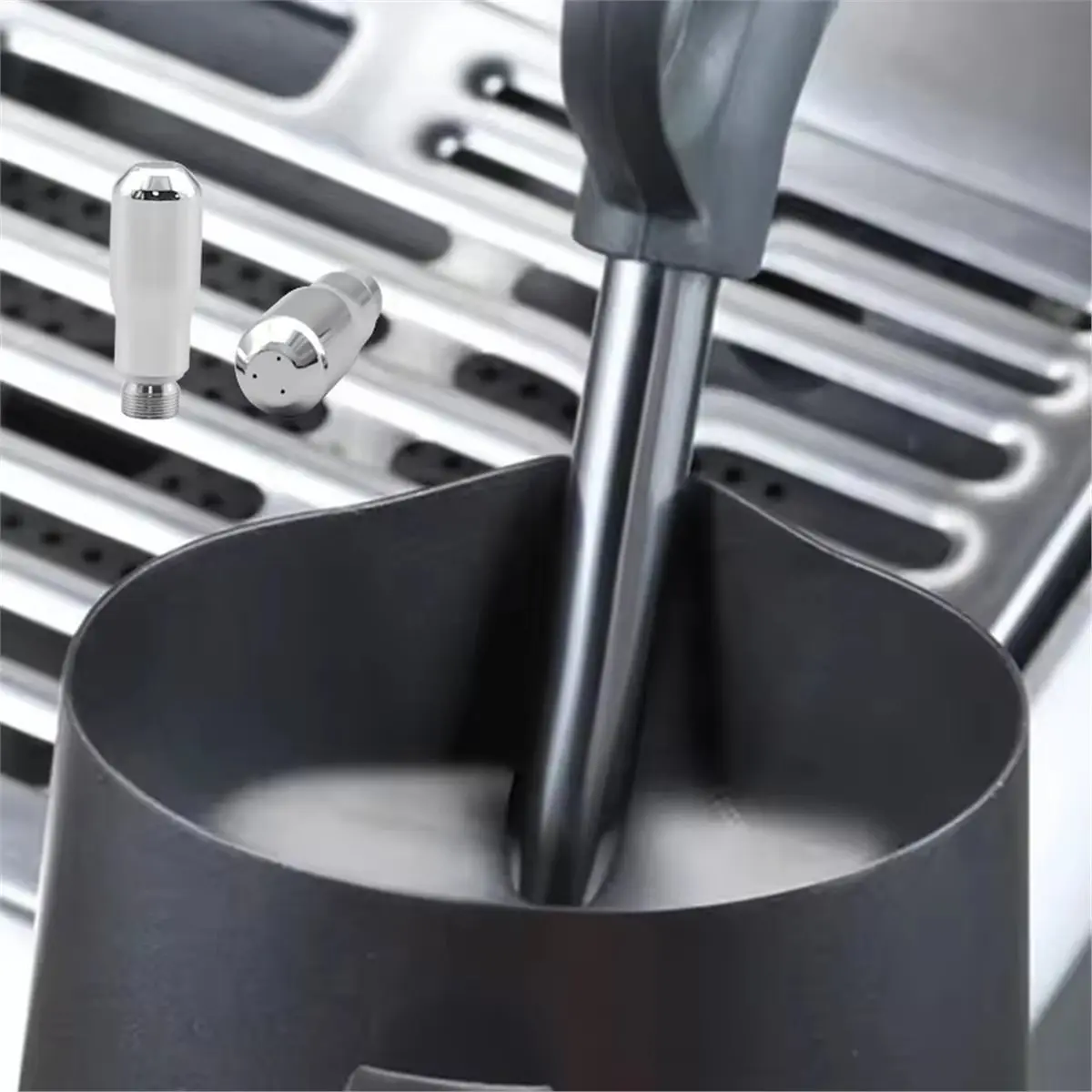 Coffee Machine Steam Nozzle 3 Holes Stainless Steel for BAE01/BAE02/BAE02S/'S/MKA74/ 5700P