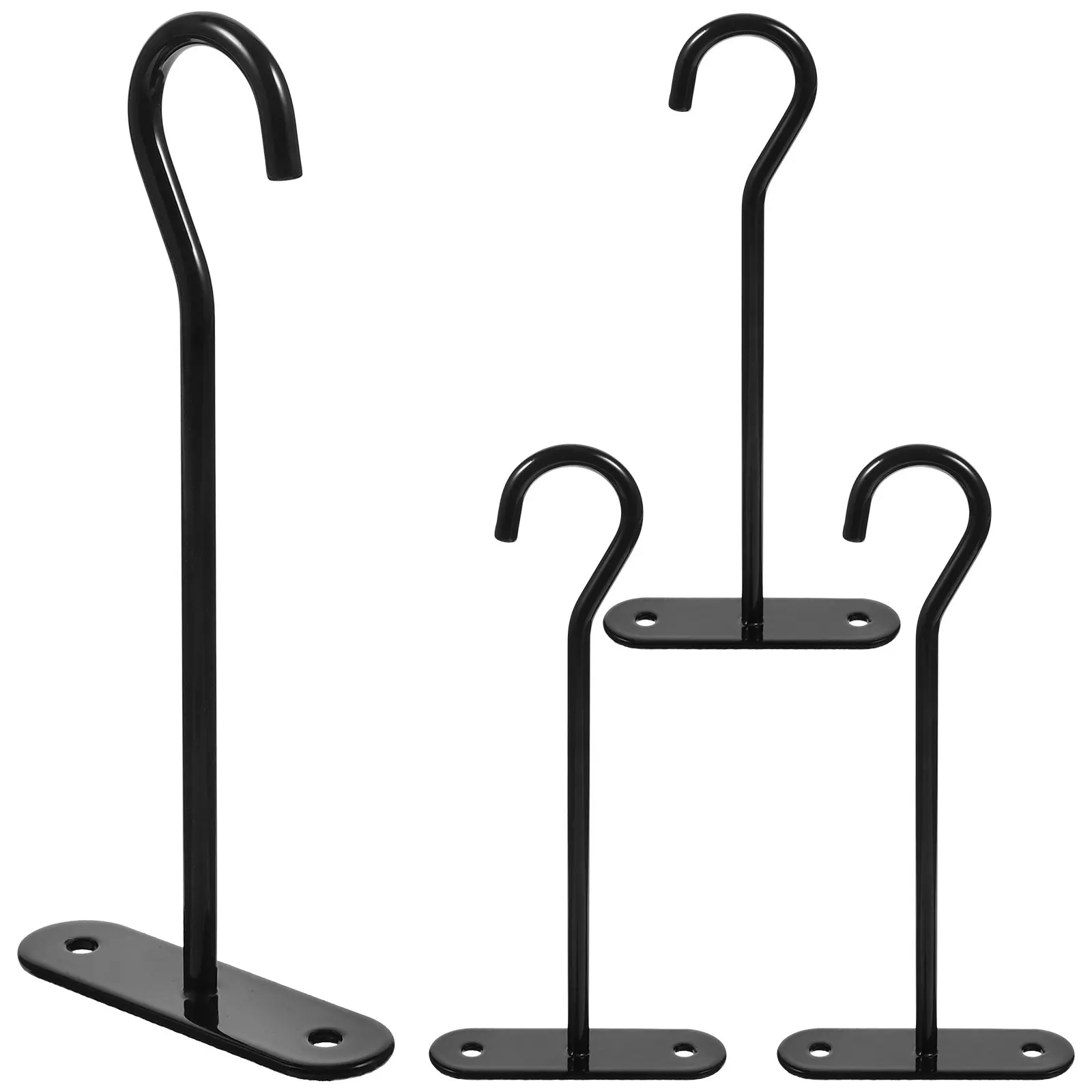 4Sets Premium Iron Ceiling Hooks Easy Install Plant Ceiling Hooks for Hanging Pots Wind Chimes Lights Classroom Office Home