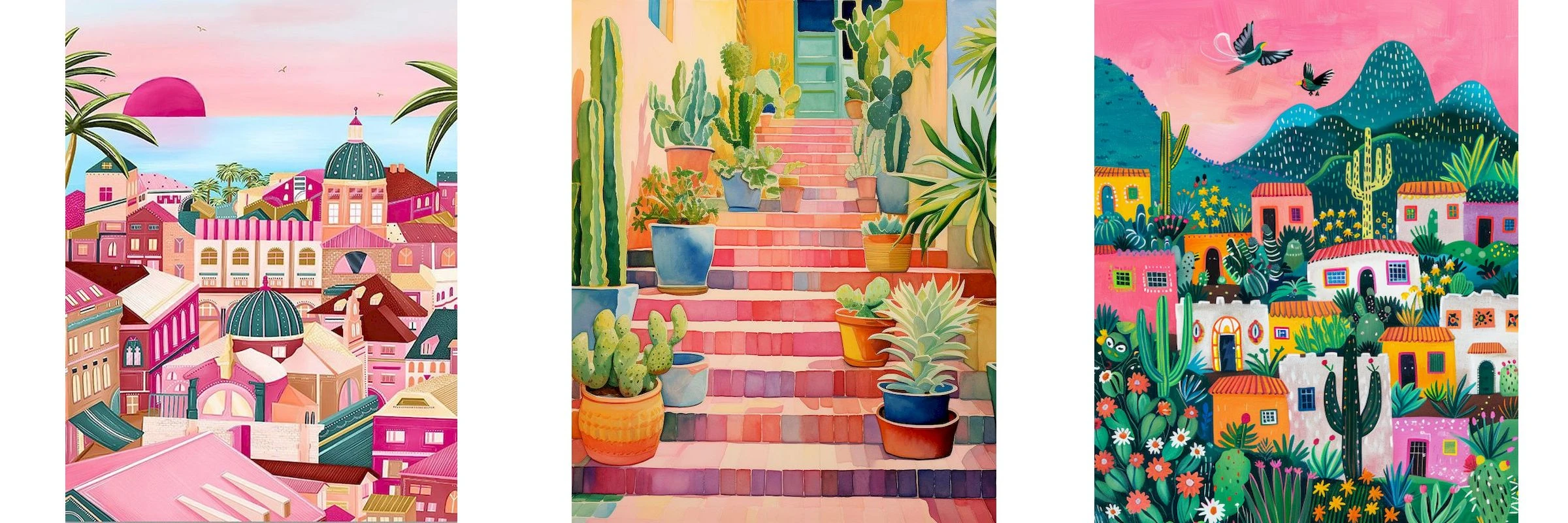 

Пазлы-головоломки 500/1000/1200/2000 элементов: Розовый пейзаж, семейные игры для игровой комнаты, спальни, домашнего декора, подарок