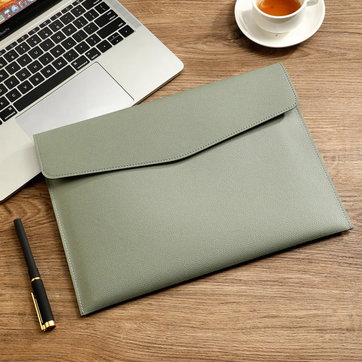 กระเป๋าเอกสารหนังเทียม, กระเป๋าข้อมูลธุรกิจ, แฟ้ม A4, อุปกรณ์การเรียนและสํานักงาน, กระเป๋าเก็บของ