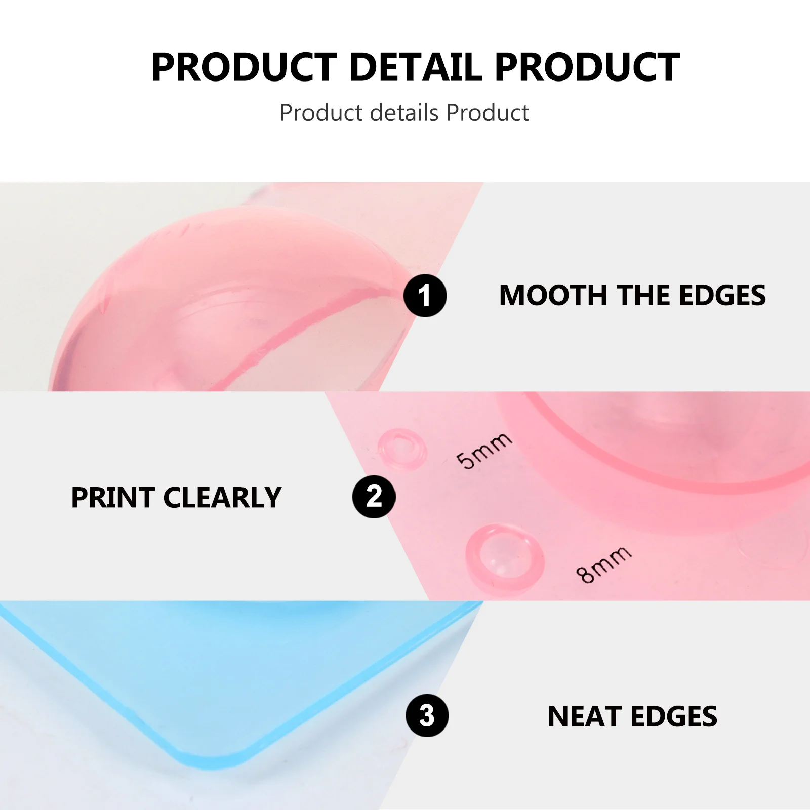 

4pcs Ball-Shaped Paper Quilling Tools Abs Diy Craft Molds For 3D Flower Pot Animal Models Kids Learning Set Quilling Mold