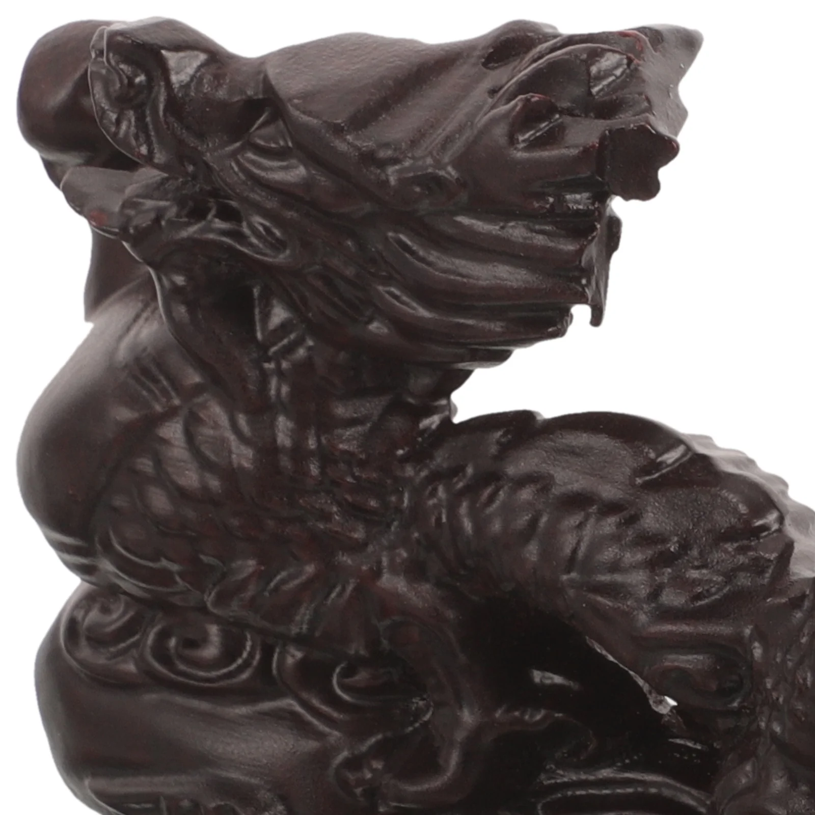 

Chinese Dragon Decorative Wood Dragon Statue Desktop Ornament Wealth Prosperity Table Decor Wealth Prosperity Ornament