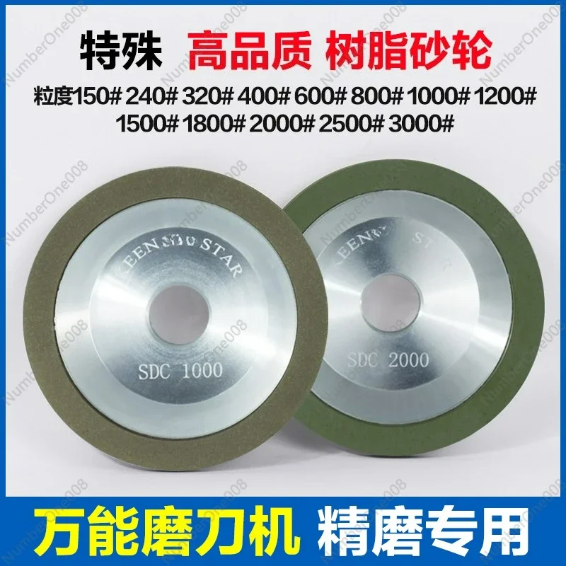 

Resin Bond Alloy Bowl Shape Grinding Wheel 600-1800 Grit Universal Knife Grinder for Precision Sharpening and Polishing