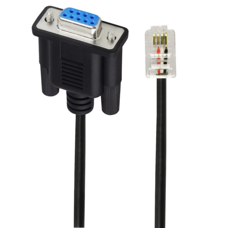 

DB9 RS232 to RJ9 4P4C for GEMNEX Hand Controller Firmware Upgrading PC Asiair Guide Cable 93920