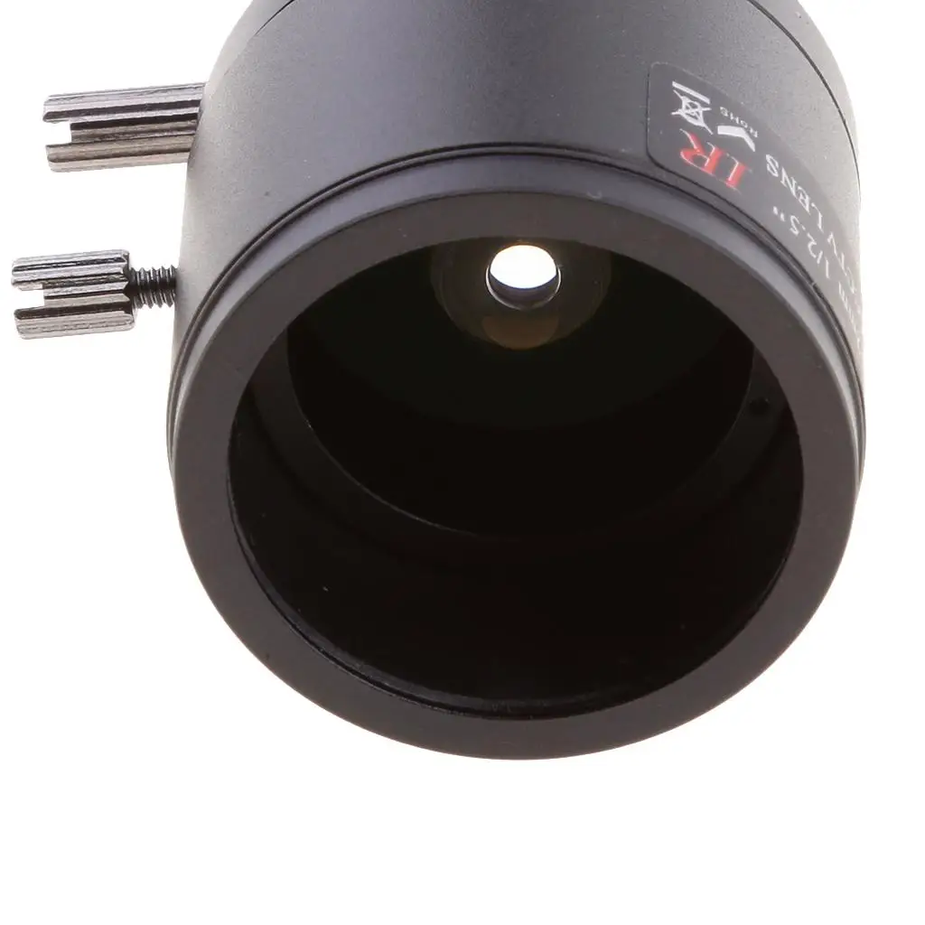 CCTV Security Camera Lens 3MP Infrared Alloy Mini Wide Angle RC Lens Manual Focus for Business Security