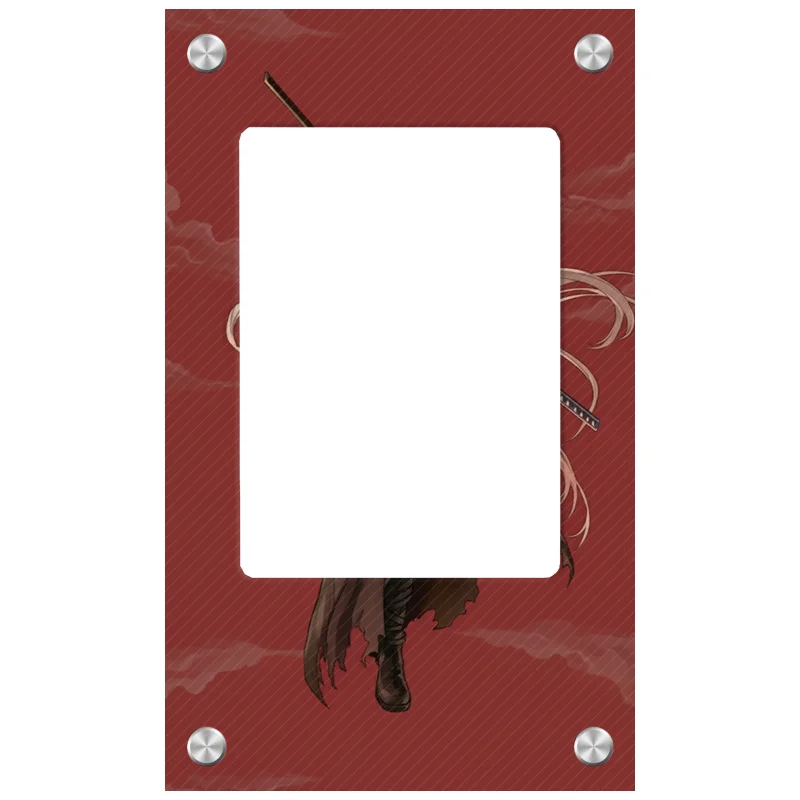 عرض فني لبطاقات TCG السحرية فاينل فانتسي FF كلاود تيفا أنيمي لعبة توسيع عشاق الفن الهدايا حافظة واقية من الأكريليك ذاتية الصنع #2