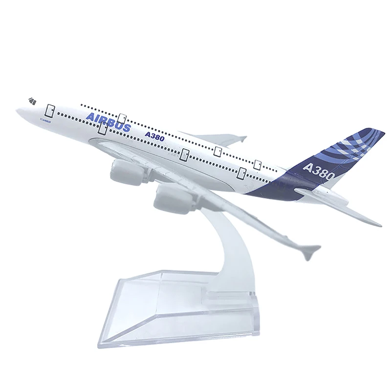 16cm Die-cast Metal Airplane Air Airbus 320 350 340 1/400 Scale Planes Model Airplane Model Toys Transport Aircraft Collection