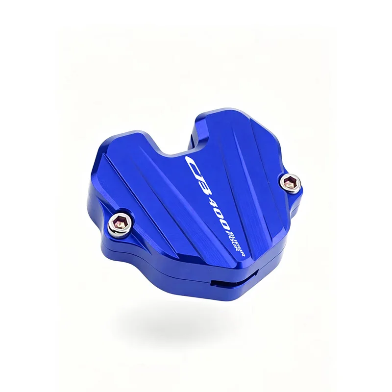 Motorcycle CNC Accessories Aluminum Key Case Cover Shell Protector For HONDA CB400SF CB500SF 2025-2026 Keychain Ring