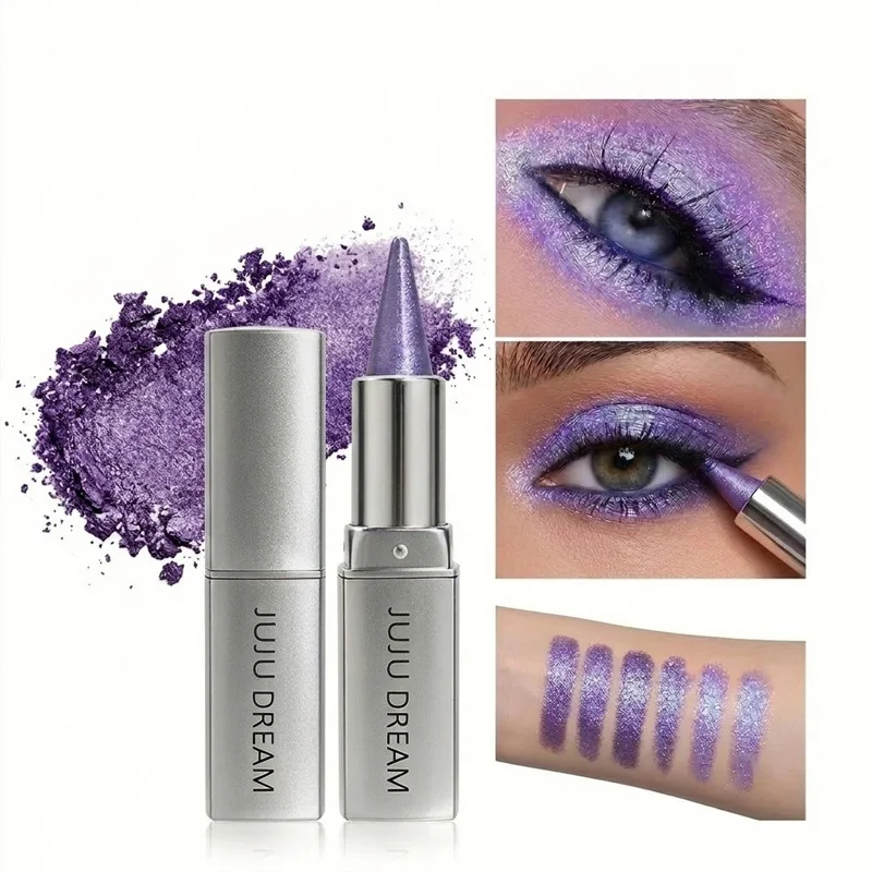 JUJU DREAM Smudge-Proof Eyeshadow Pen Hochpigmentiertes Metallic Smokey Eye Kosmetikprodukt