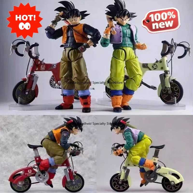 

New products in stock Original box Mushroom Studio Baseball boy Cycling Sun Wukong Assembly model Popular toys Anime characters
