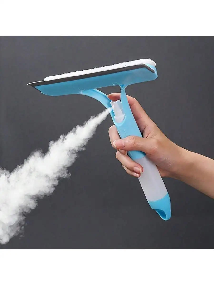 No-Streak Window Cleaner, Squeegee with Spray Bottle. 22cm, Extendable, Leaves No Water Spots - Image 4