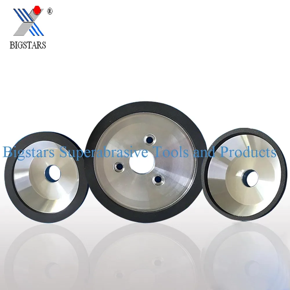 Bigstars tungsten carbide polishing wheel abrasive discs 6A2 diamond cup grinding wheel resin bond