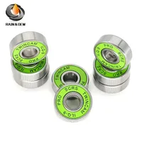 8PCS 608-2RS ILQ-11 Green 8x22x7mm Skateboard Bearing for roller Skates 608-2rs Inline Skate Bearing