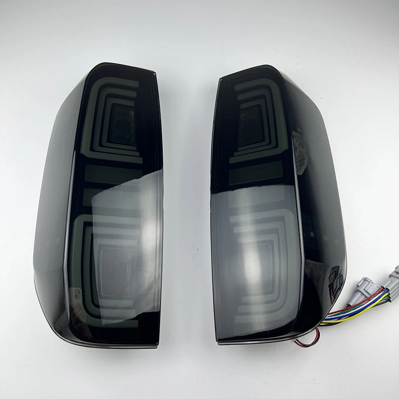 Pop Car Styling LED Taillight For Nissan Navara D40 Frontier 2005-2015 Rear Tail Light Brake Lamp Warning Lamp