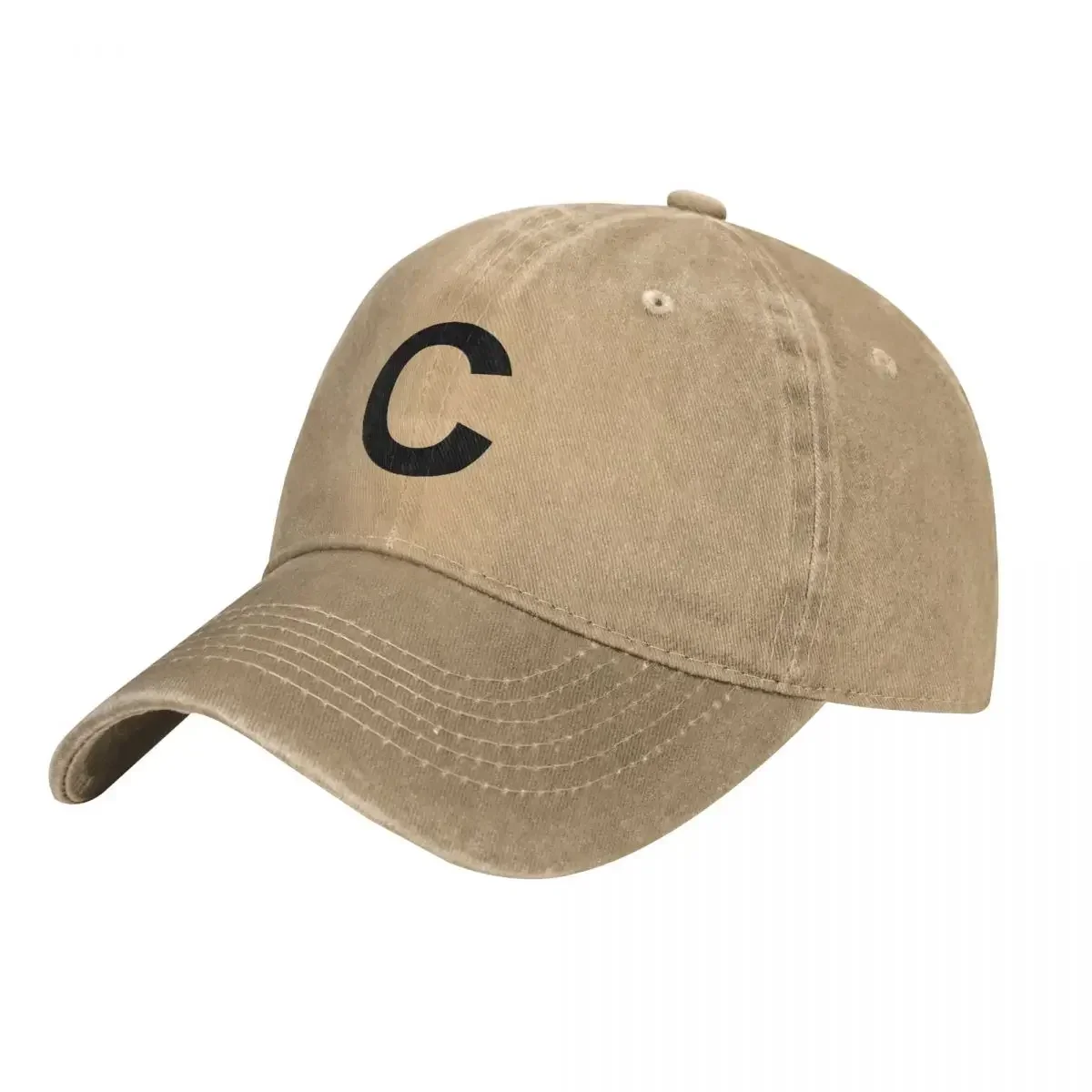 C Denem Baseball Cap Fashion Logo Couple Casual Trucker Hat All Seasons Travel Adjustable Classic Gym Casual Baseball Caps