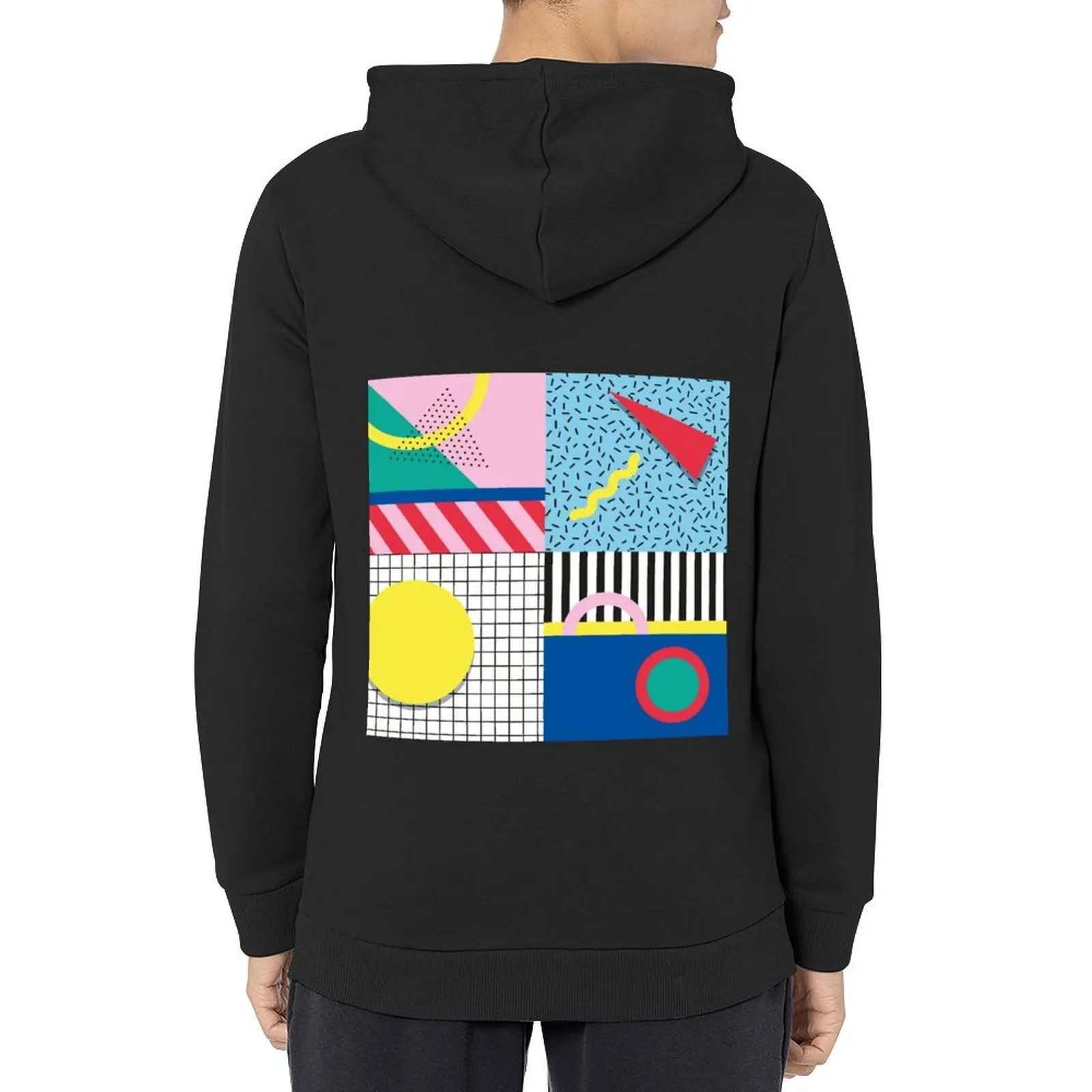 

Memphis party Hoodie korean autumn clothes japanese style men's clothing winter clothes hoodie man