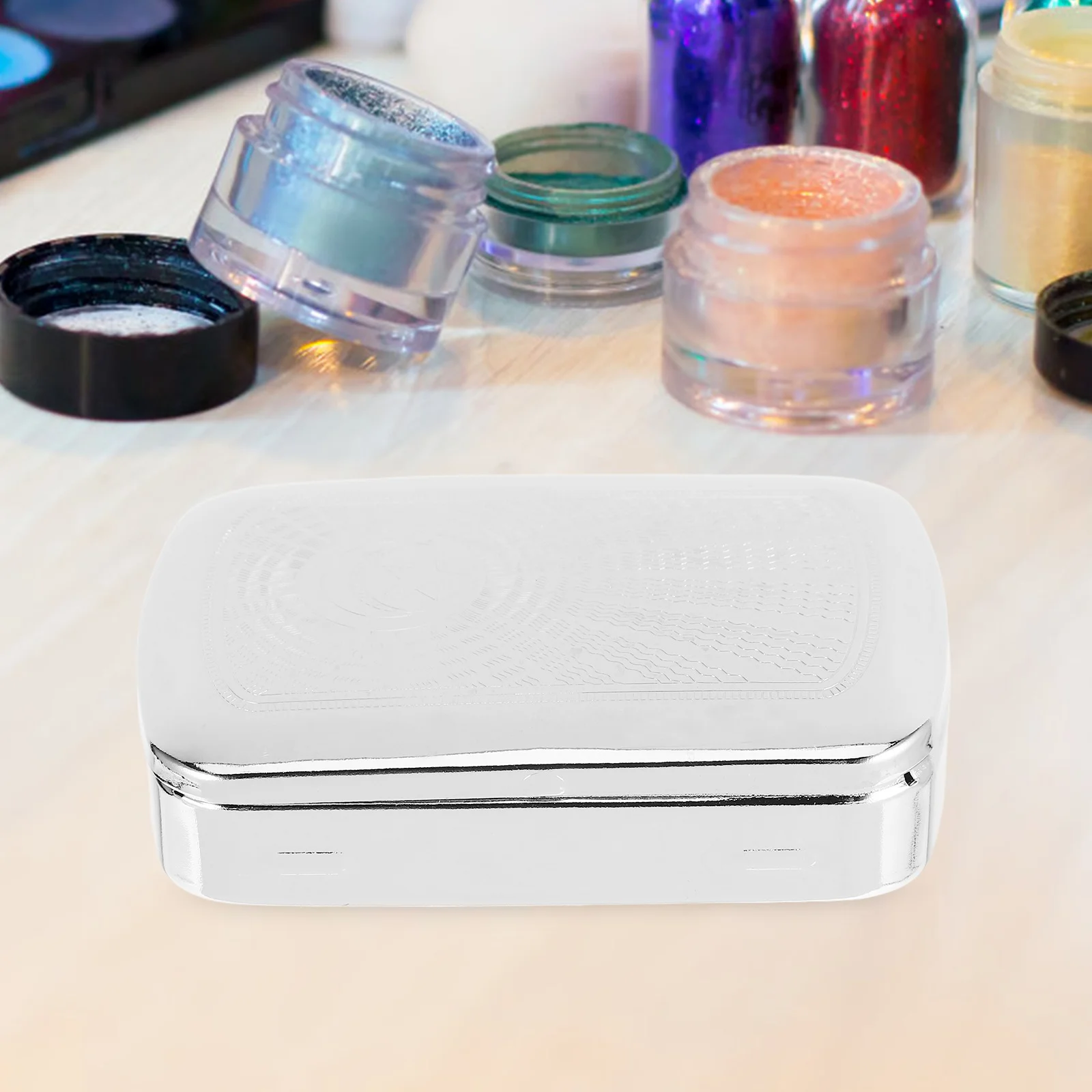 

Box Metal Box For Outdoor Large Capacity Portable Cigarette Storage Case For Outdoor Travel Decorative Cigarette Holder