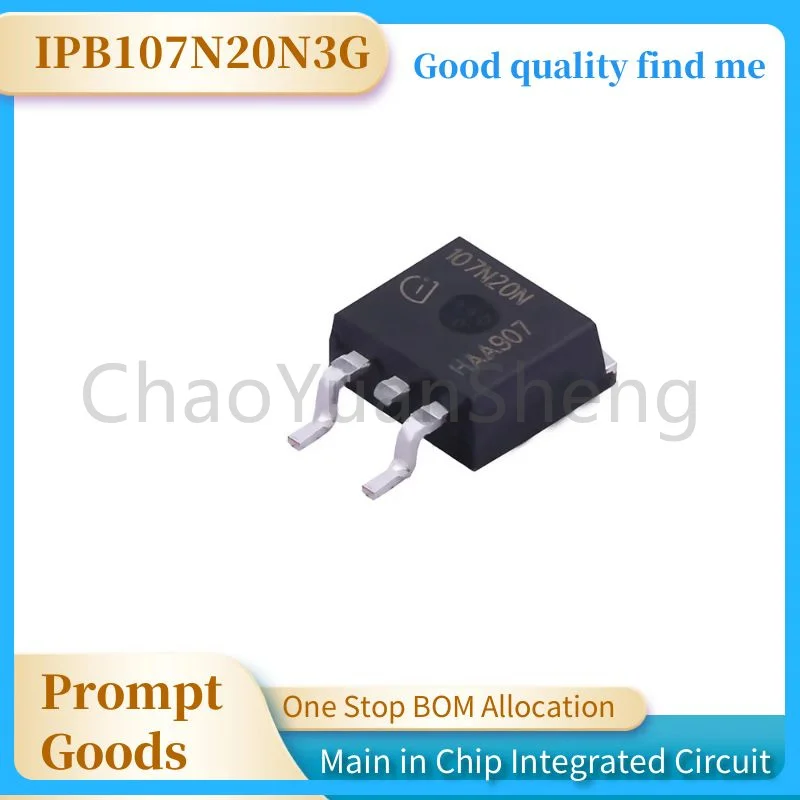 1pcs/lot IPB107N20N3G 107N20N TO-263 200V 88A