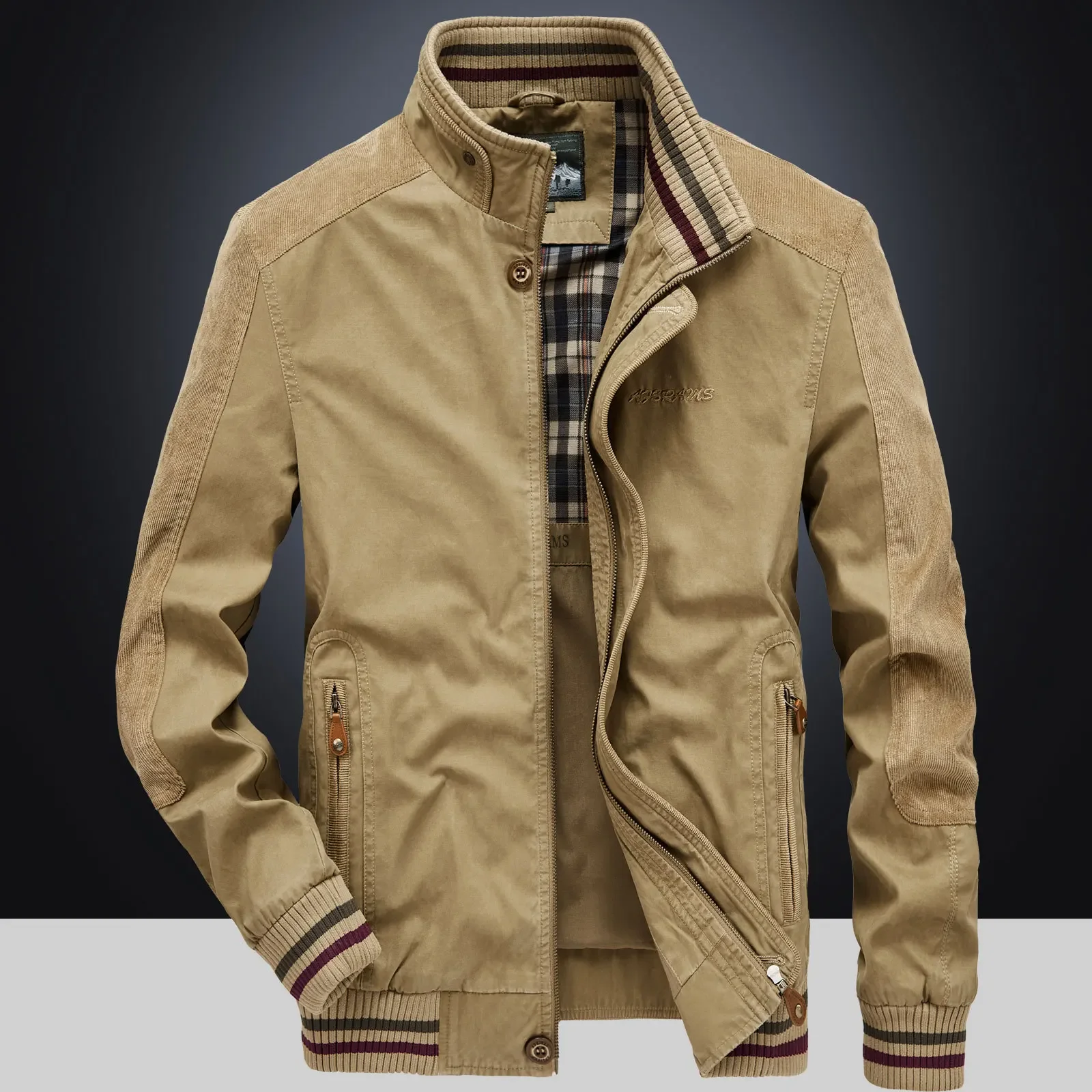 

Pop Winter Jacket Men Casual Fashion Jackets Men's Coats Stand Collar Men Windbreaker Jaqueta Masculina Brand Clothing