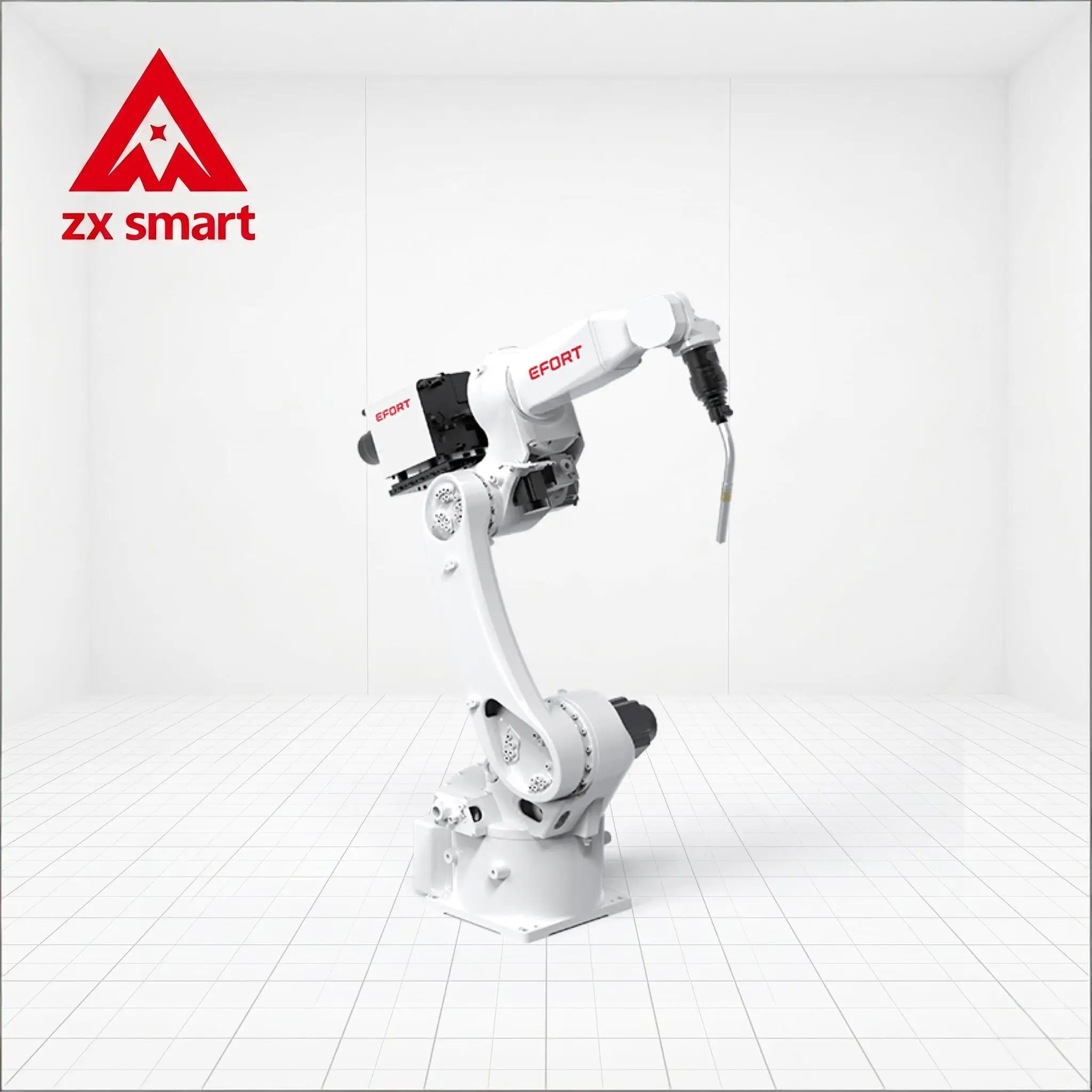 High Precision Teaching Free 6 Axis Robotic Welding System for MIG MAG Welding Industrial Robot Arm with Welding Power Source